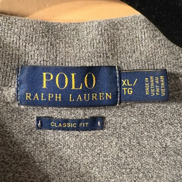 Polo Ralph Lauren Gray Polo Shirt Men’s XL - Picture 2 of 4